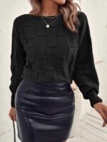 Blusa Malha Texturizada em Tricot - Imagem 2