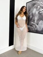 Vestido Saída de Praia em Tricot - Imagem 2