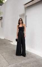 Calça Alfaiataria Max Pantalona Social Soft
