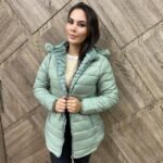 Jaqueta Parka Dupla Face Feminina Nylon Peluciada - Imagem 6