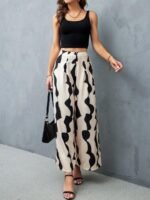 Calça Pantalona Estampada