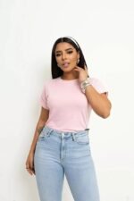 Blusa Japonesa Lisa em Malha Viscolycra - Imagem 3