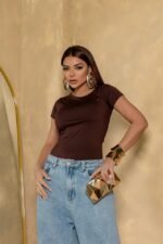 Blusa Laço Básica Suplex - Imagem 2