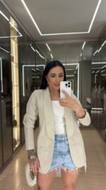 Blazer Alfaiataria Linho Premium Luxo