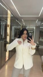 Blazer Premium Lã Batida Forrado