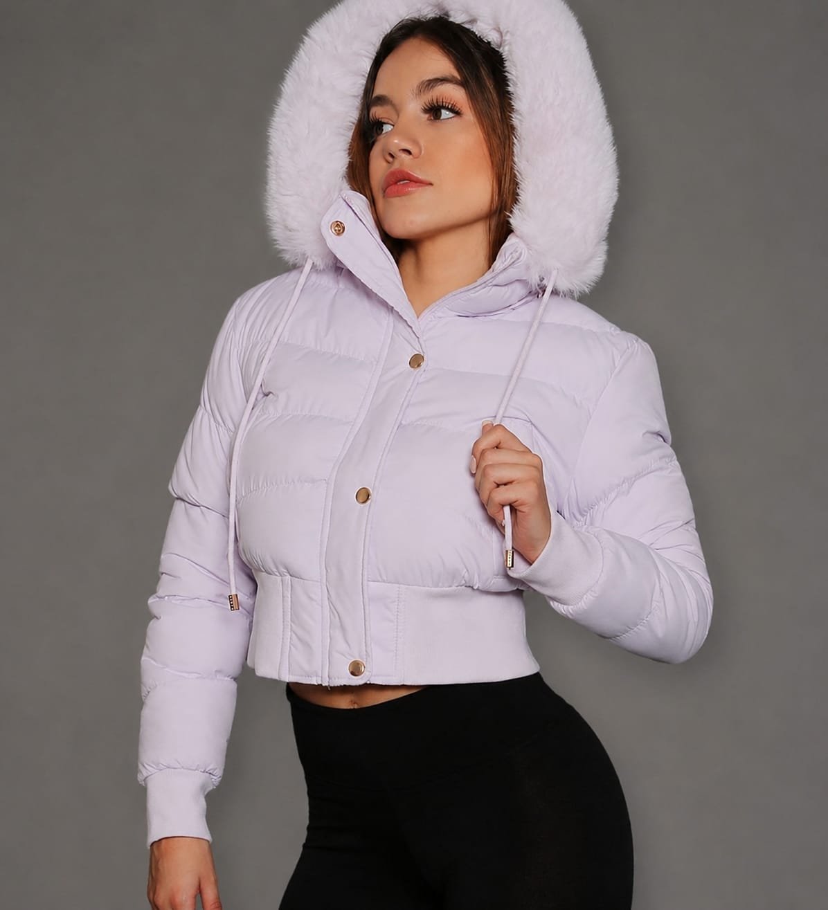 WhatsApp Image 2026-06-25 at 11.53.31 Jaqueta Puffer Forrada com Capuz - Imagem 1